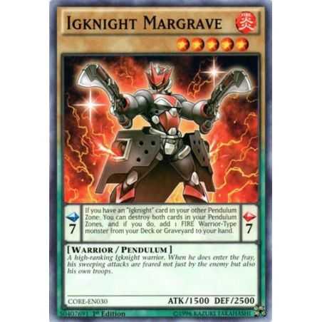 Igknight Margrave (Common) – Clash of Rebellions | Carta YUGIOH en México