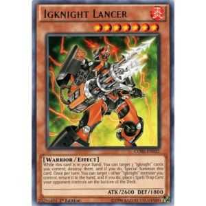 Igknight Lancer (Rare) – Clash of Rebellions | Carta YUGIOH en México