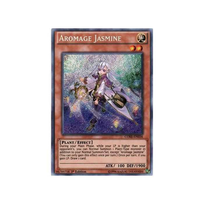 Aromage Jasmine (Secret Rare) – Clash of Rebellions | Carta YUGIOH en México