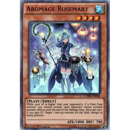 Aromage Rosemary (Ultra Rare) – Clash of Rebellions | Carta YUGIOH en México