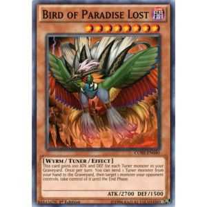 Bird of Paradise Lost (Common) – Clash of Rebellions | Carta YUGIOH en México
