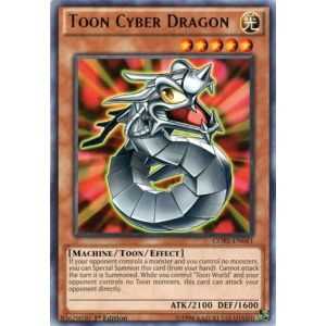 Toon Cyber Dragon (Rare) – Clash of Rebellions | Carta YUGIOH en México