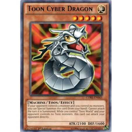 Toon Cyber Dragon (Rare) – Clash of Rebellions | Carta YUGIOH en México