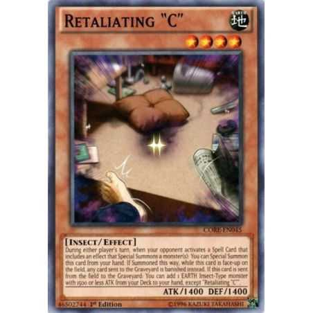 Retaliating "C" (Common) – Clash of Rebellions | Carta YUGIOH en México