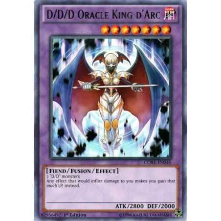 D/D/D Oracle King d'Arc (Rare) – Clash of Rebellions | Carta YUGIOH en México