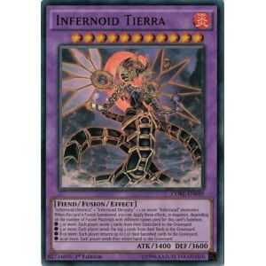 Infernoid Tierra (Ultra Rare) – Clash of Rebellions | Carta YUGIOH en México