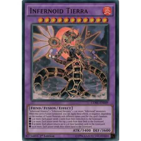 Infernoid Tierra (Ultra Rare) – Clash of Rebellions | Carta YUGIOH en México