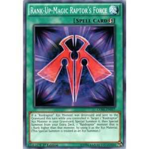 Rank-Up-Magic Raptor's Force (Common) – Clash of Rebellions | Carta YUGIOH en México