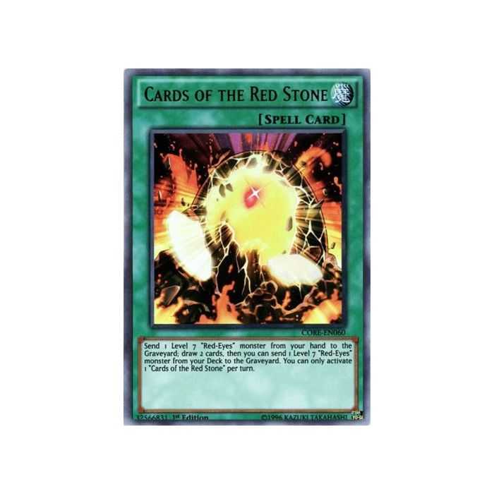Cards of the Red Stone (Ultra Rare) – Clash of Rebellions | Carta YUGIOH en México