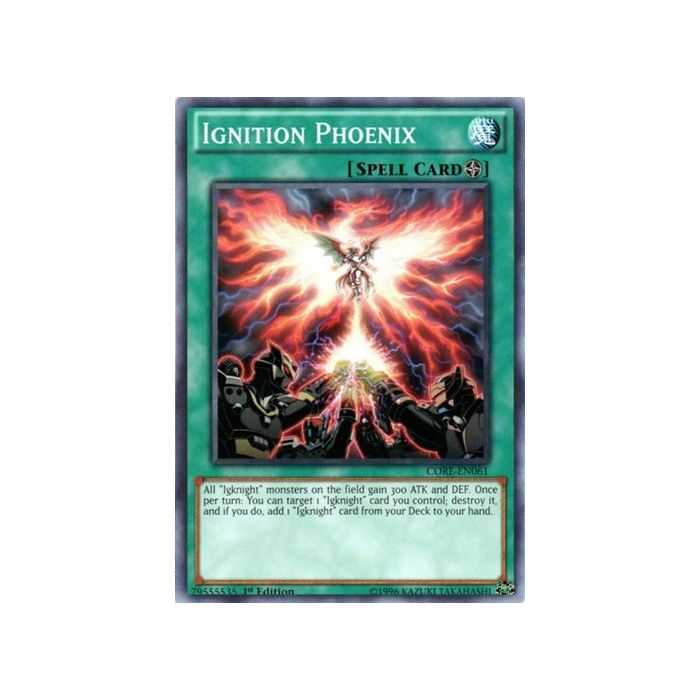Ignition Phoenix (Common) – Clash of Rebellions | Carta YUGIOH en México