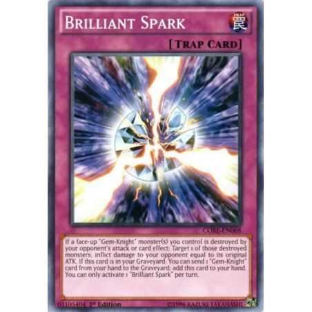 Brilliant Spark (Common) – Clash of Rebellions | Carta YUGIOH en México