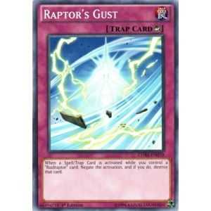 Raptor's Gust (Common) – Clash of Rebellions | Carta YUGIOH en México