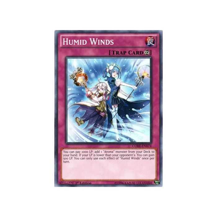 Humid Winds (Common) – Clash of Rebellions | Carta YUGIOH en México
