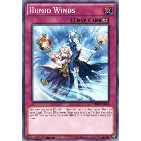 Humid Winds (Common) – Clash of Rebellions | Carta YUGIOH en México