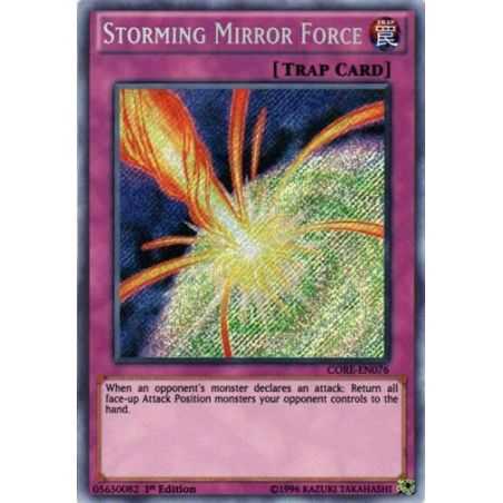 Storming Mirror Force (Secret Rare) – Clash of Rebellions | Carta YUGIOH en México