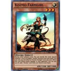 Kozmo Farmgirl (Ultra Rare) – Clash of Rebellions | Carta YUGIOH en México