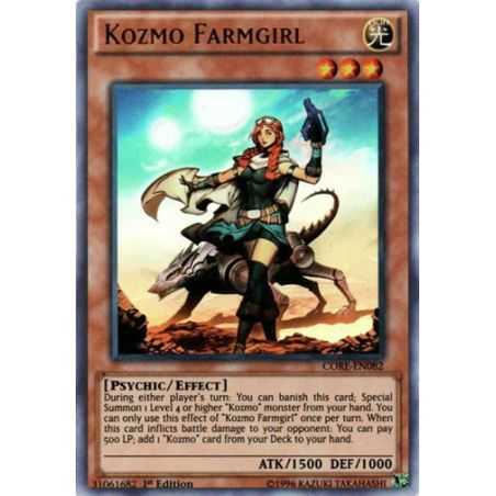 Kozmo Farmgirl (Ultra Rare) – Clash of Rebellions | Carta YUGIOH en México