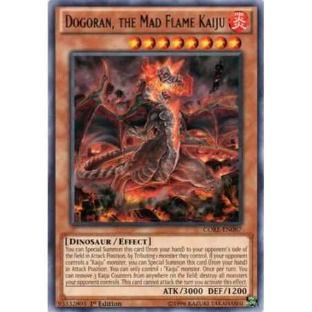 Dogoran, the Mad Flame Kaiju (Rare) – Clash of Rebellions | Carta YUGIOH en México