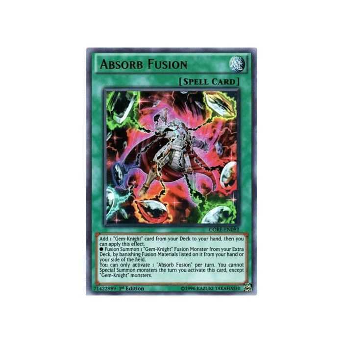 Absorb Fusion (Ultra Rare) – Clash of Rebellions | Carta YUGIOH en México