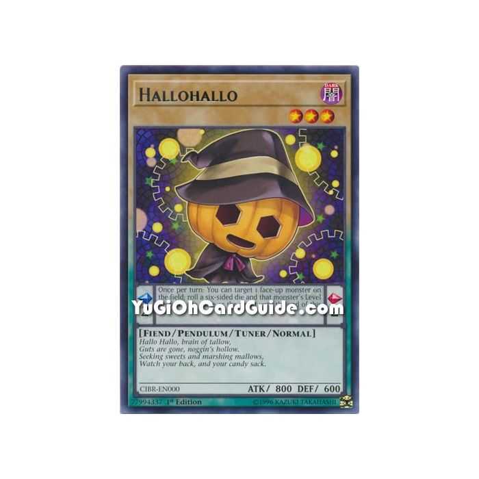 Hallohallo (Rare) – Circuit Break | Carta YUGIOH en México