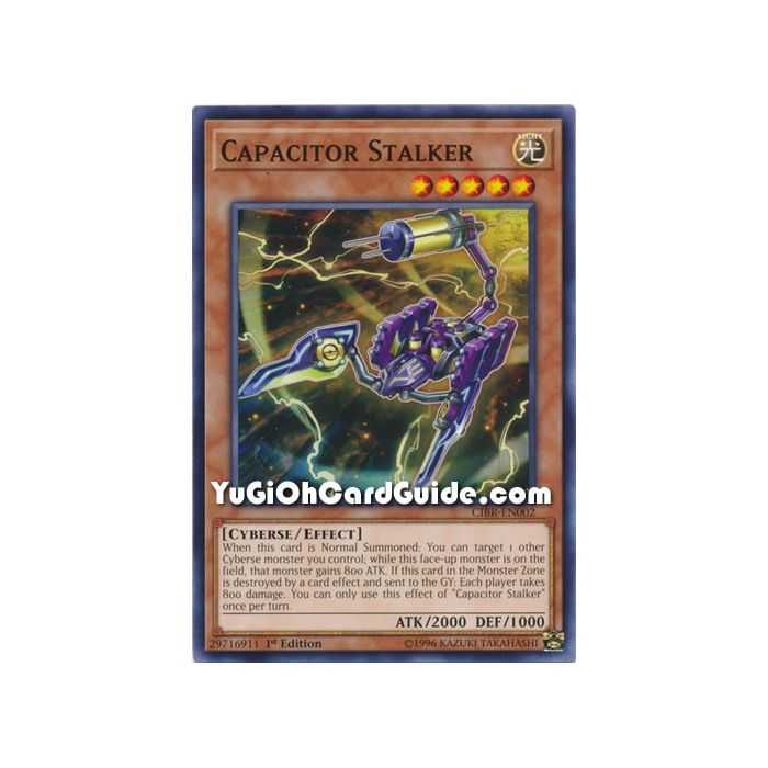 Capacitor Stalker (Common) – Circuit Break | Carta YUGIOH en México