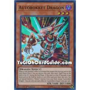 Autorokket Dragon (Super Rare) – Circuit Break | Carta YUGIOH en México