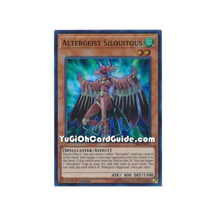 Altergeist Silquitous (Super Rare) – Circuit Break | Carta YUGIOH en México