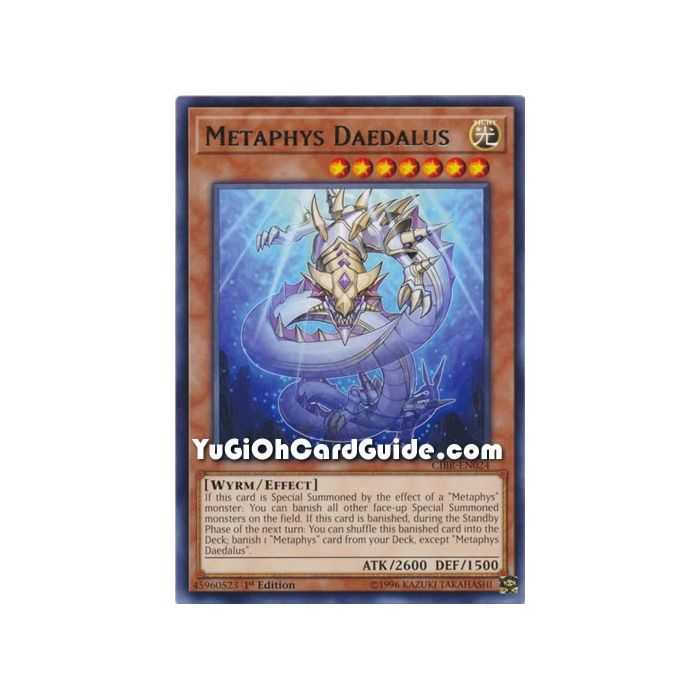 Metaphys Daedalus (Rare) – Circuit Break | Carta YUGIOH en México