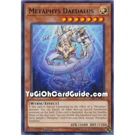 Metaphys Daedalus (Rare) – Circuit Break | Carta YUGIOH en México