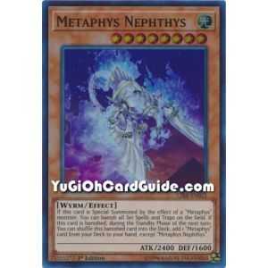 Metaphys Nephthys (Super Rare) – Circuit Break | Carta YUGIOH en México