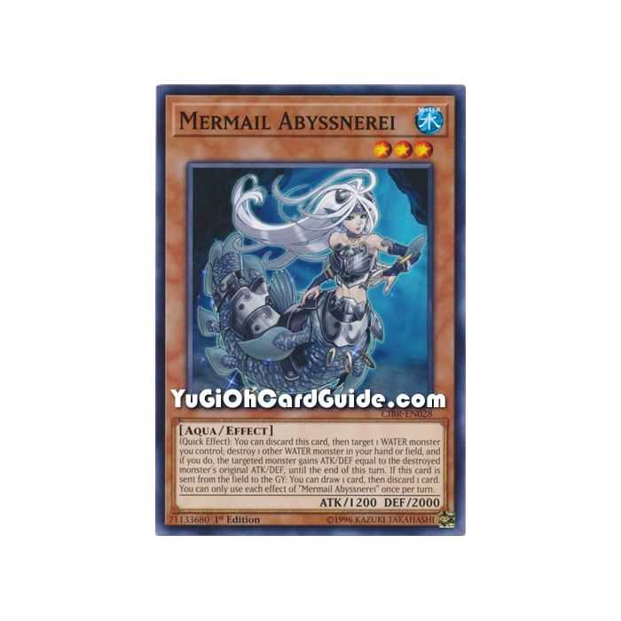 Mermail Abyssnerei (Common) – Circuit Break | Carta YUGIOH en México