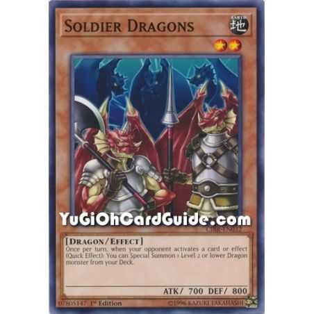 Soldier Dragons (Common) – Circuit Break | Carta YUGIOH en México