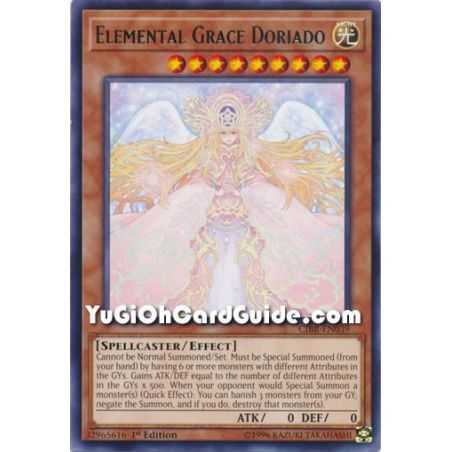Elemental Grace Doriado (Rare) – Circuit Break | Carta YUGIOH en México