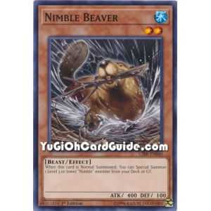 Nimble Beaver (Common) – Circuit Break | Carta YUGIOH en México