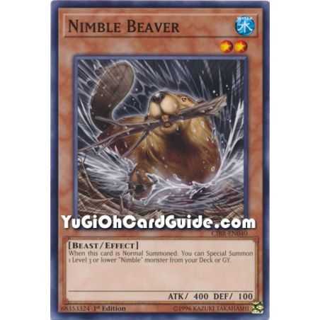 Nimble Beaver (Common) – Circuit Break | Carta YUGIOH en México