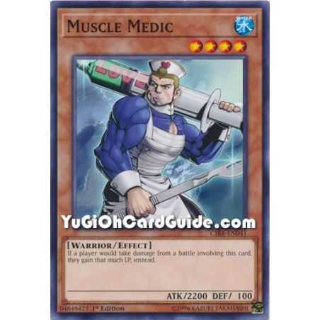 Muscle Medic (Common) – Circuit Break | Carta YUGIOH en México