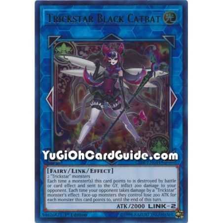 Trickstar Black Catbat (Ultra Rare) – Circuit Break | Carta YUGIOH en México