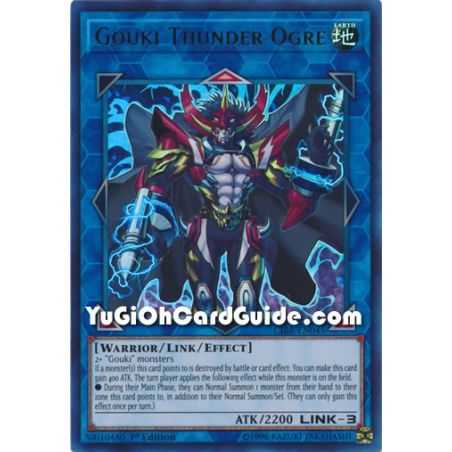 Gouki Thunder Ogre (Ultra Rare) – Circuit Break | Carta YUGIOH en México
