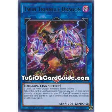 Twin Triangle Dragon (Rare) – Circuit Break | Carta YUGIOH en México