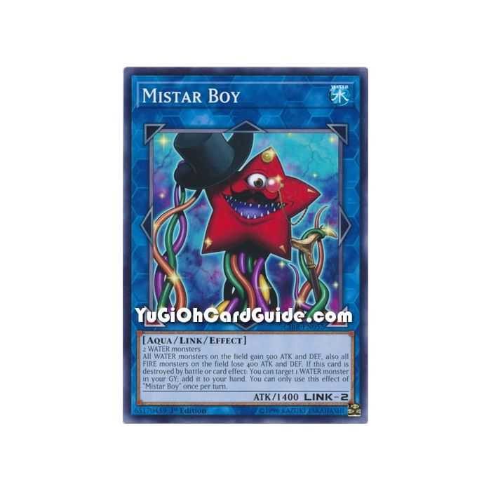 Mistar Boy (Common) – Circuit Break | Carta YUGIOH en México