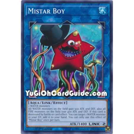Mistar Boy (Common) – Circuit Break | Carta YUGIOH en México
