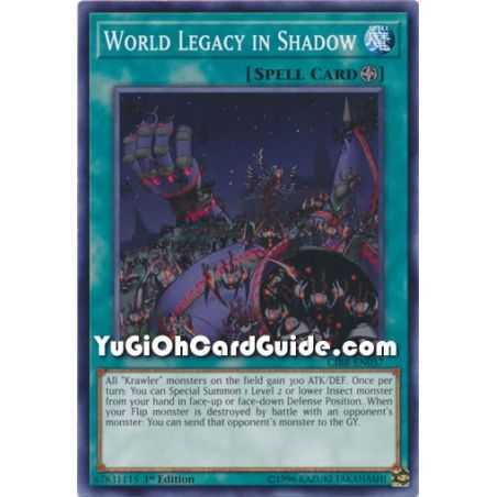 World Legacy in Shadow (Common) – Circuit Break | Carta YUGIOH en México