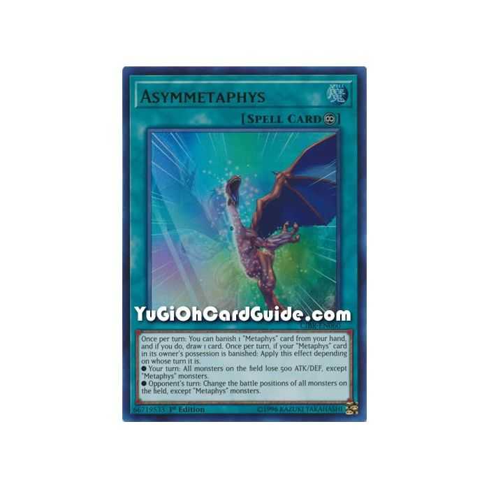 Asymmetaphys (Ultra Rare) – Circuit Break | Carta YUGIOH en México
