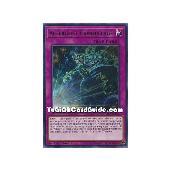 Altergeist Camouflage (Rare) – Circuit Break | Carta YUGIOH en México