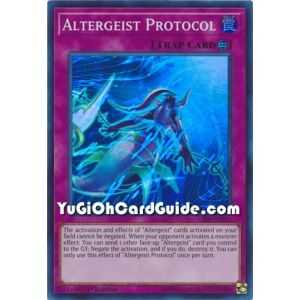 Altergeist Protocol (Super Rare) – Circuit Break | Carta YUGIOH en México