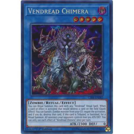Vendread Chimera (Secret Rare) – Circuit Break | Carta YUGIOH en México