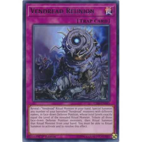 Vendread Reunion (Rare) – Circuit Break | Carta YUGIOH en México