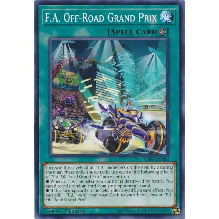 F.A. Off-Road Grand Prix (Common) – Circuit Break | Carta YUGIOH en México