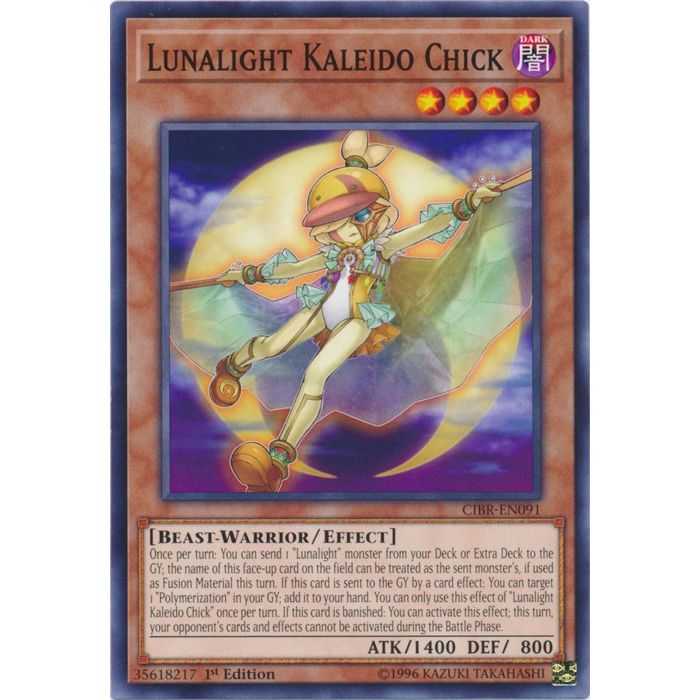 Lunalight Kaleido Chick (Common) – Circuit Break | Carta YUGIOH en México