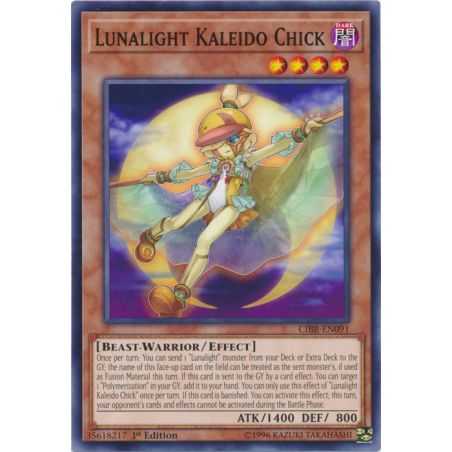 Lunalight Kaleido Chick (Common) – Circuit Break | Carta YUGIOH en México
